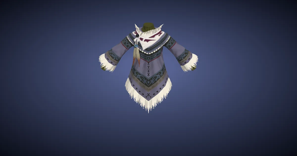 3D-Ansicht von Sergen-Poncho