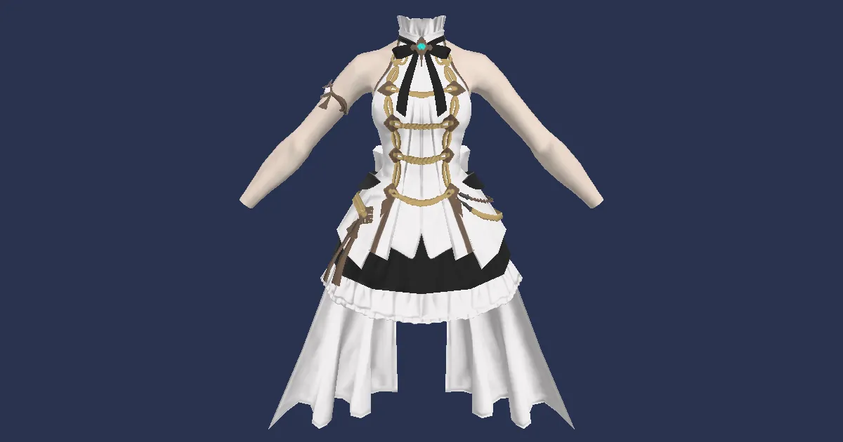 Songbird Jacket - 3D render