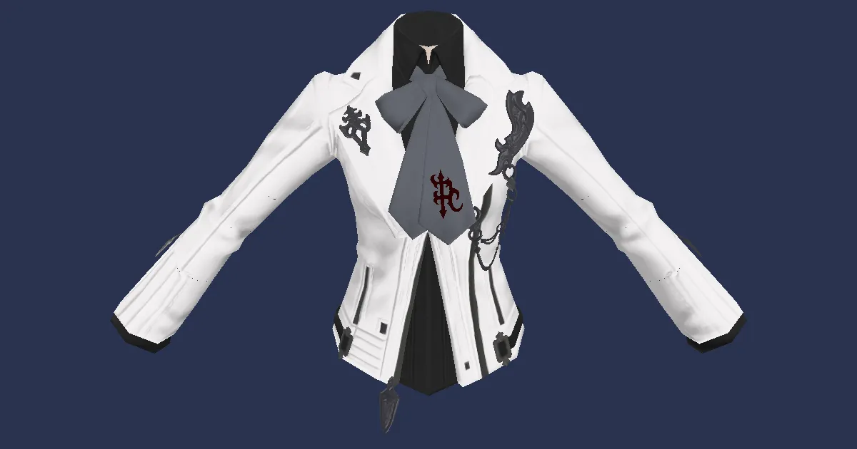 Scion Adventurer's Jacket - 3D render