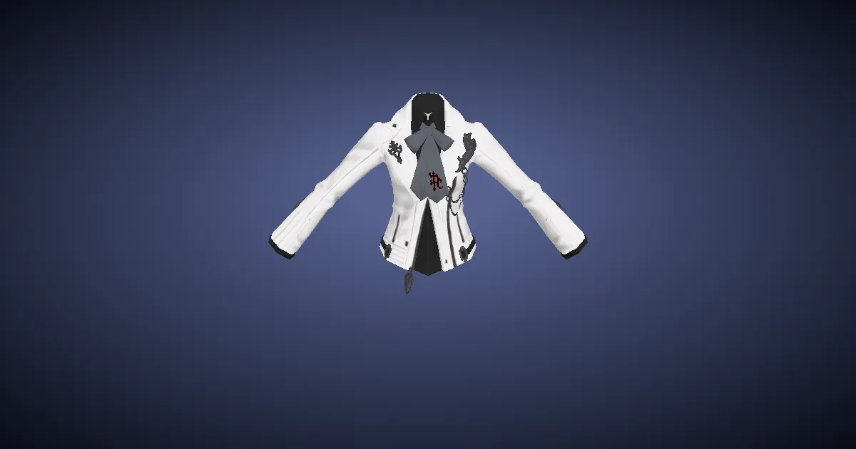 Rendu 3D de Veste d'aventurier des Héritiers