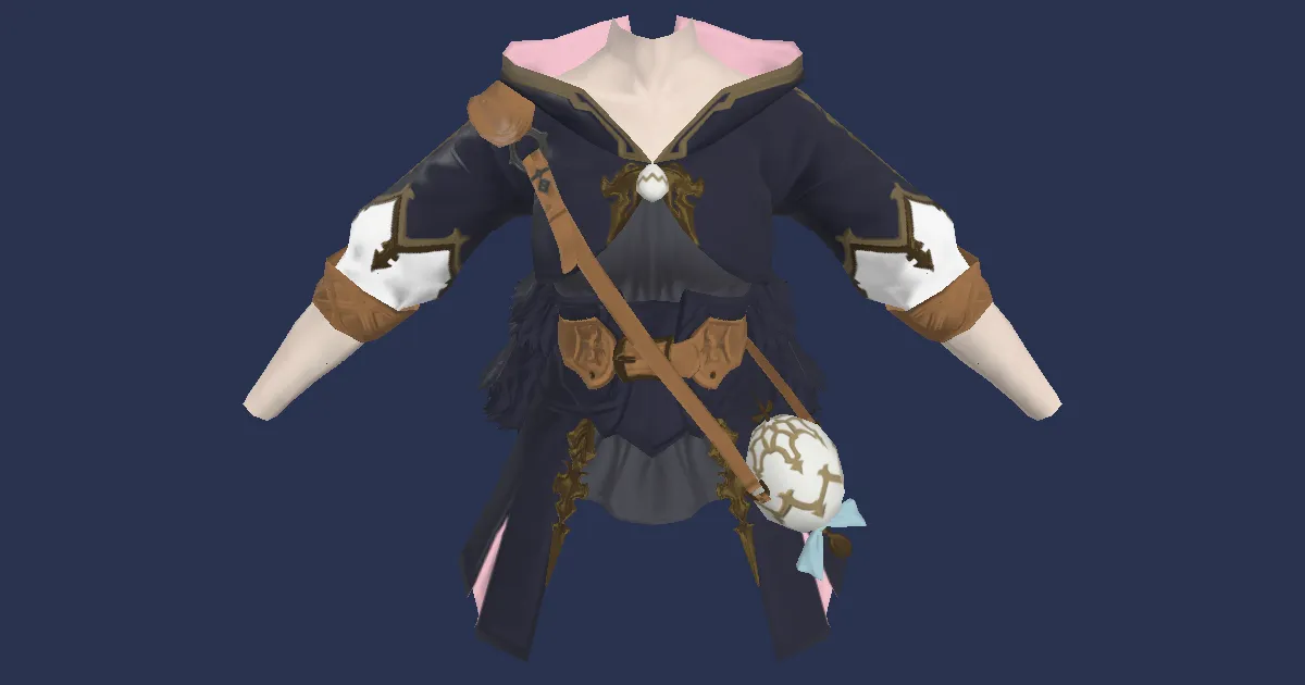 Spriggan Jacket - 3D render