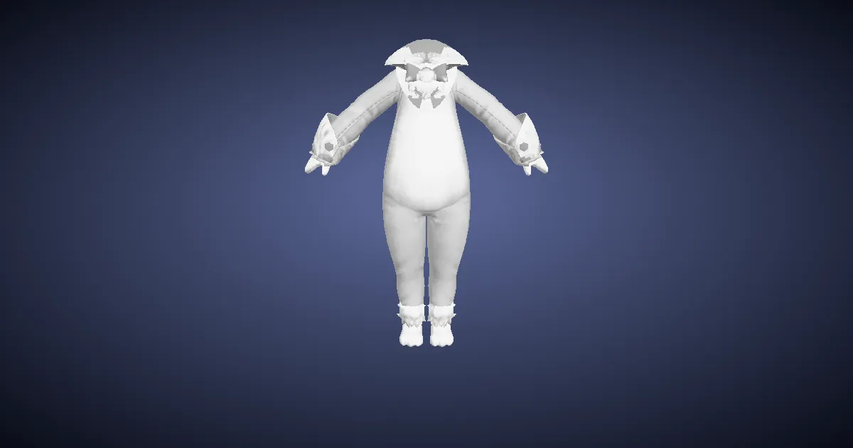 Rabbit Suit - 3D render