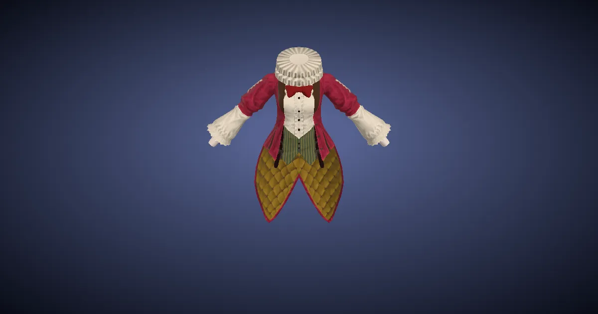 Rendu 3D de Haut de clown
