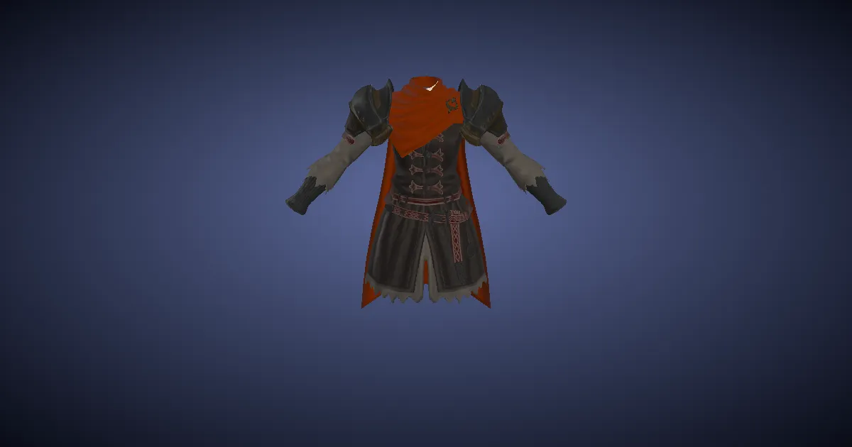 Rendu 3D de Tabard cristarien