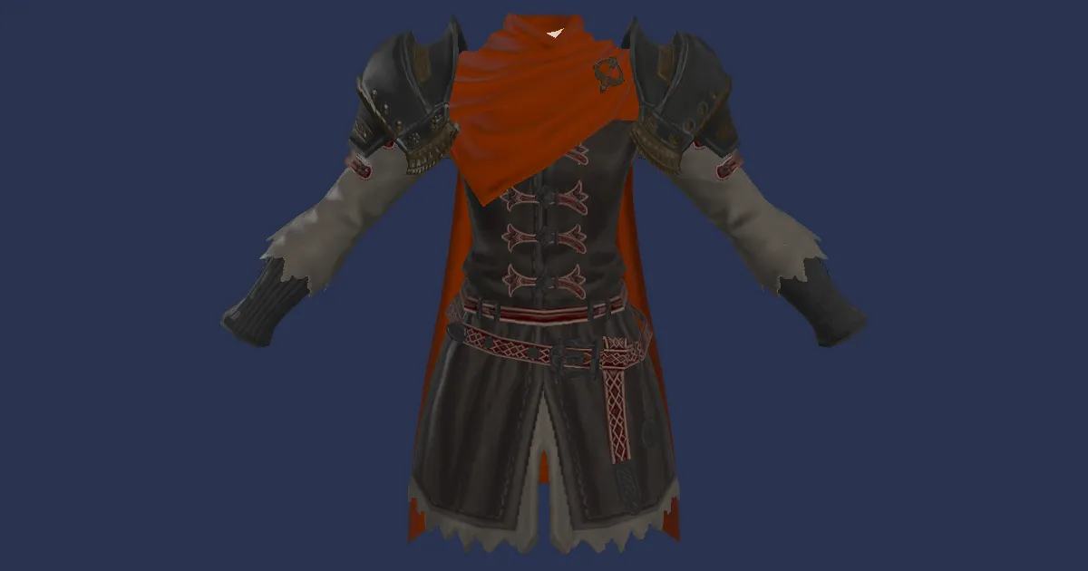 Rendu 3D de Tabard cristarien