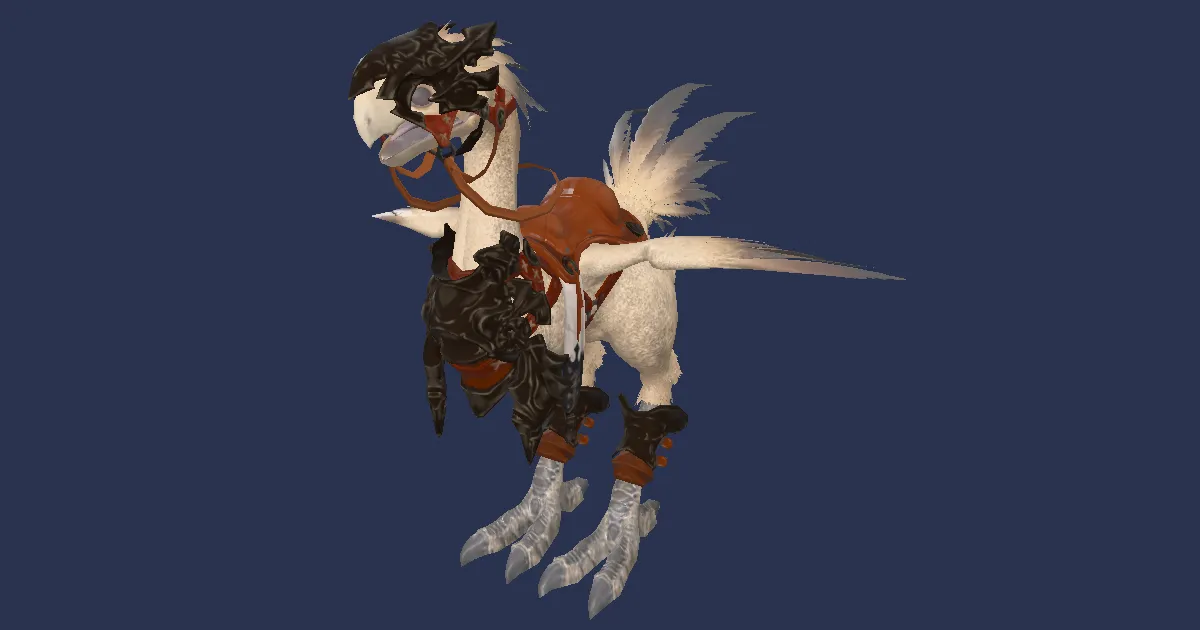 Legacy chocobo in 3D