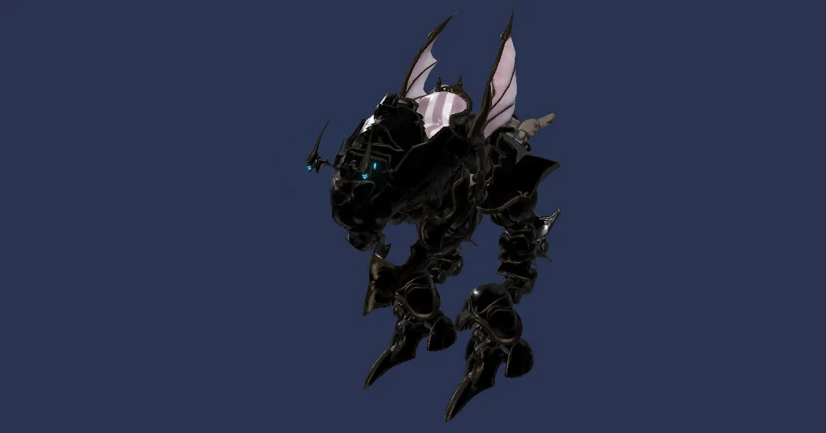 Magitek armor in 3D