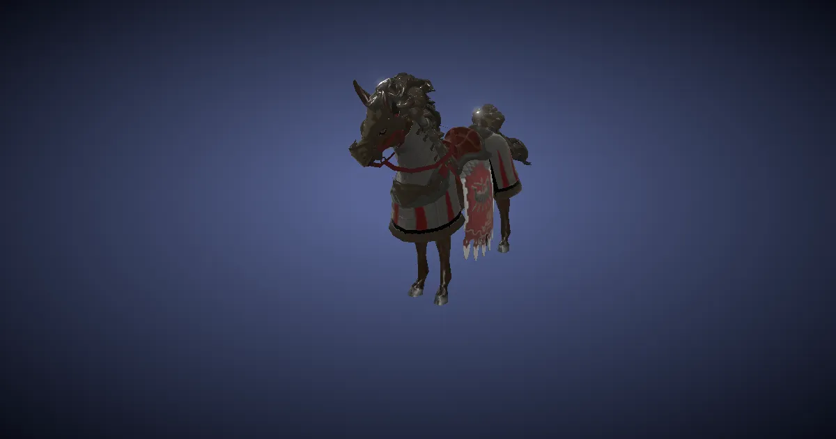 Storm warsteed in 3D
