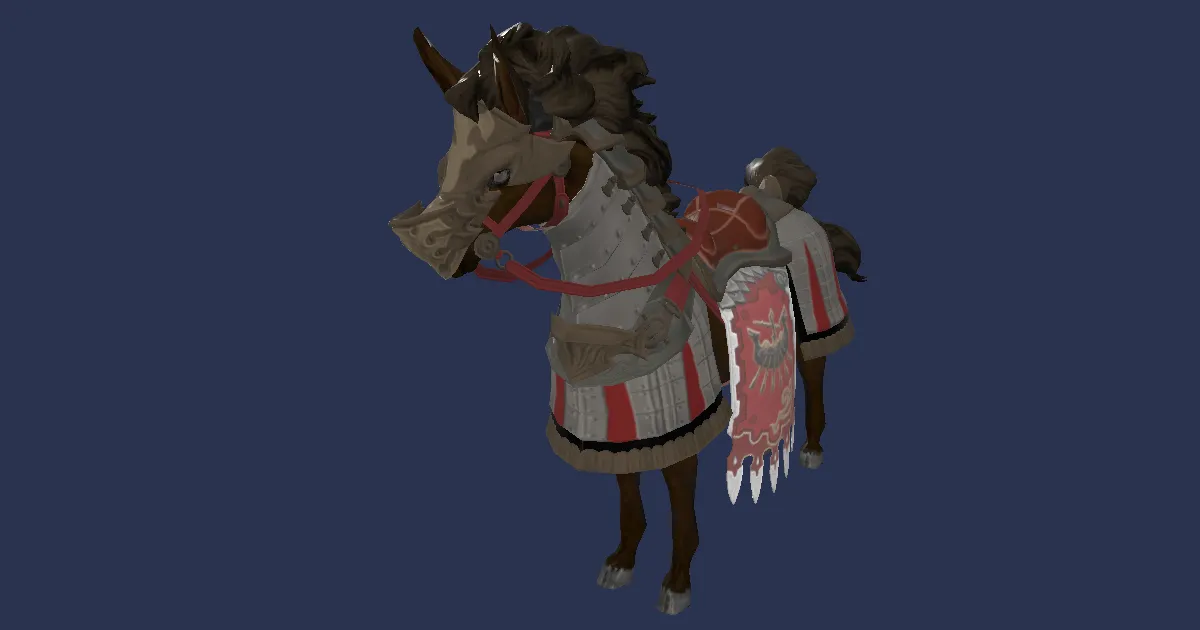 Storm warsteed in 3D