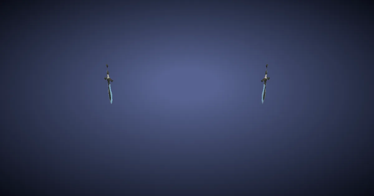 Koppranickel Earrings of Fending - 3D render
