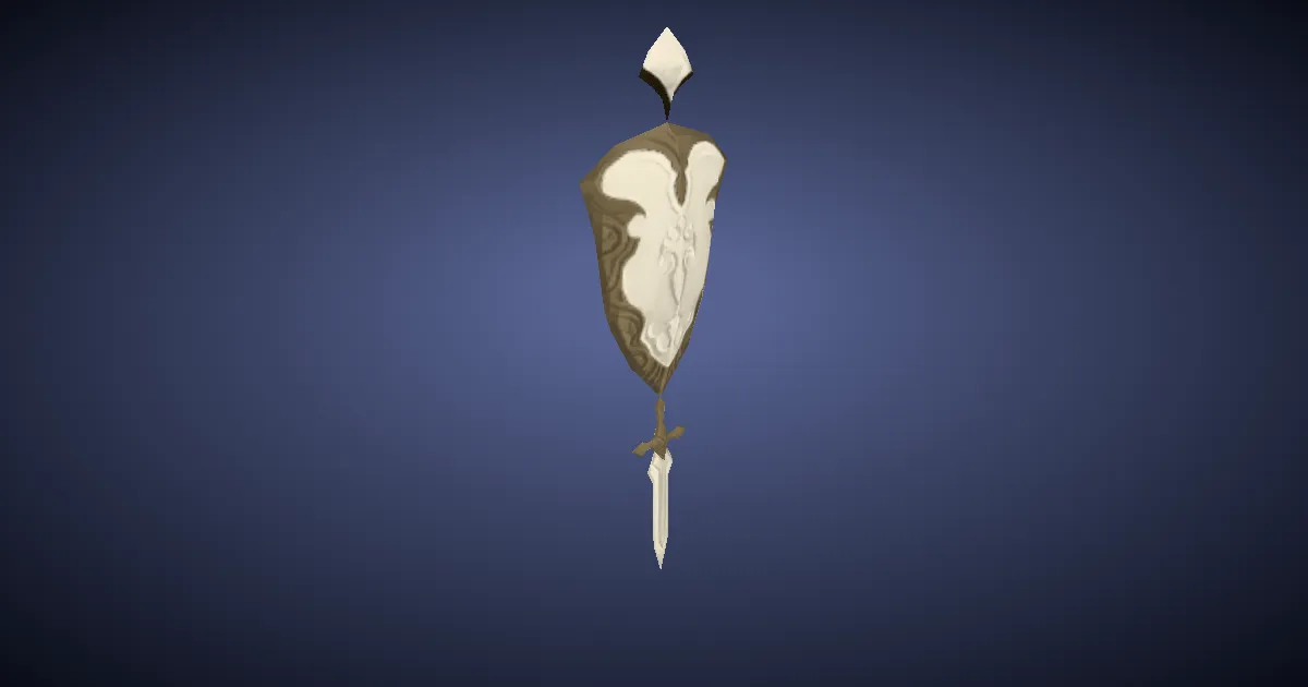 Rendu 3D de Boucle d'oreille bozjienne