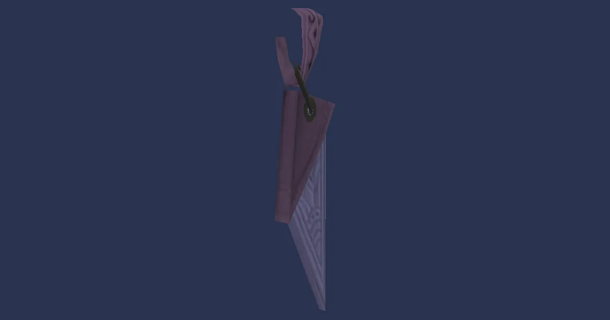 Ginseng Earring of Slaying - 3D render