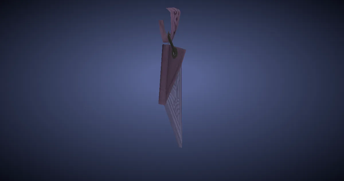 Ginseng Earring of Casting - 3D render