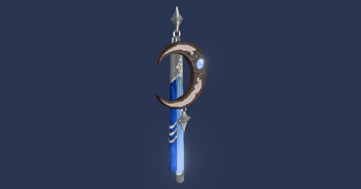 Menphina's Earring - 3D render