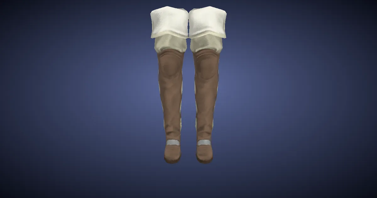Initiate's Thighboots - 3D render