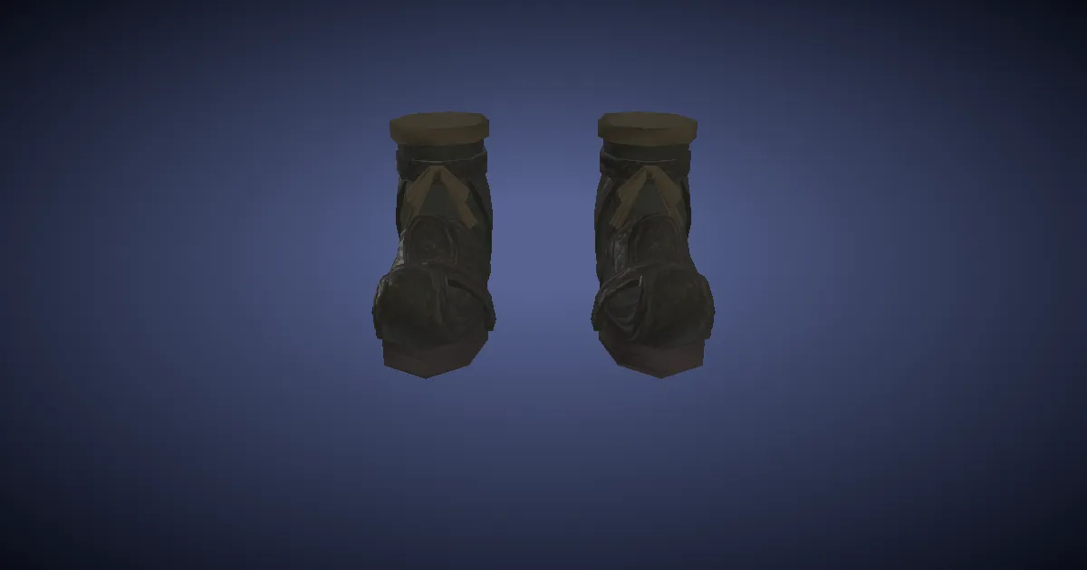 Rendu 3D de Patins de façonnier