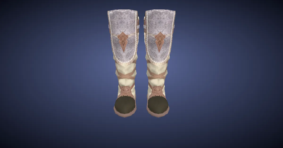 Toadskin Workboots - 3D render