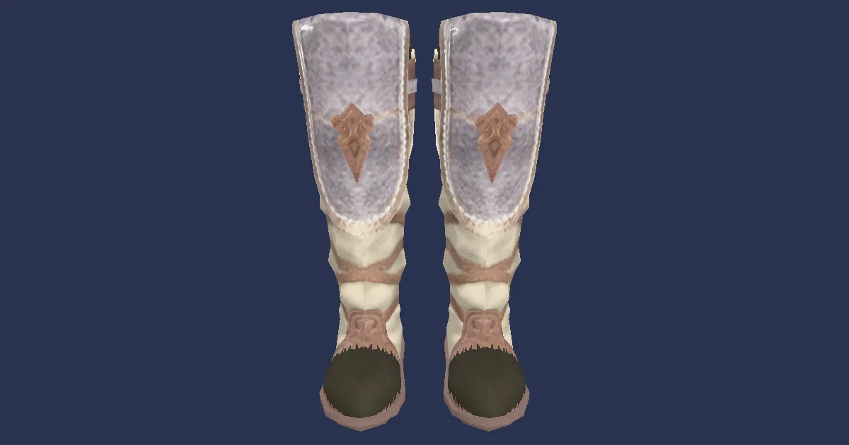 Toadskin Workboots - 3D render