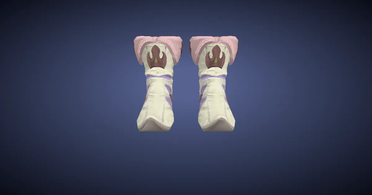 3D-Ansicht von Archaeoleder-Schuhe der Heilung
