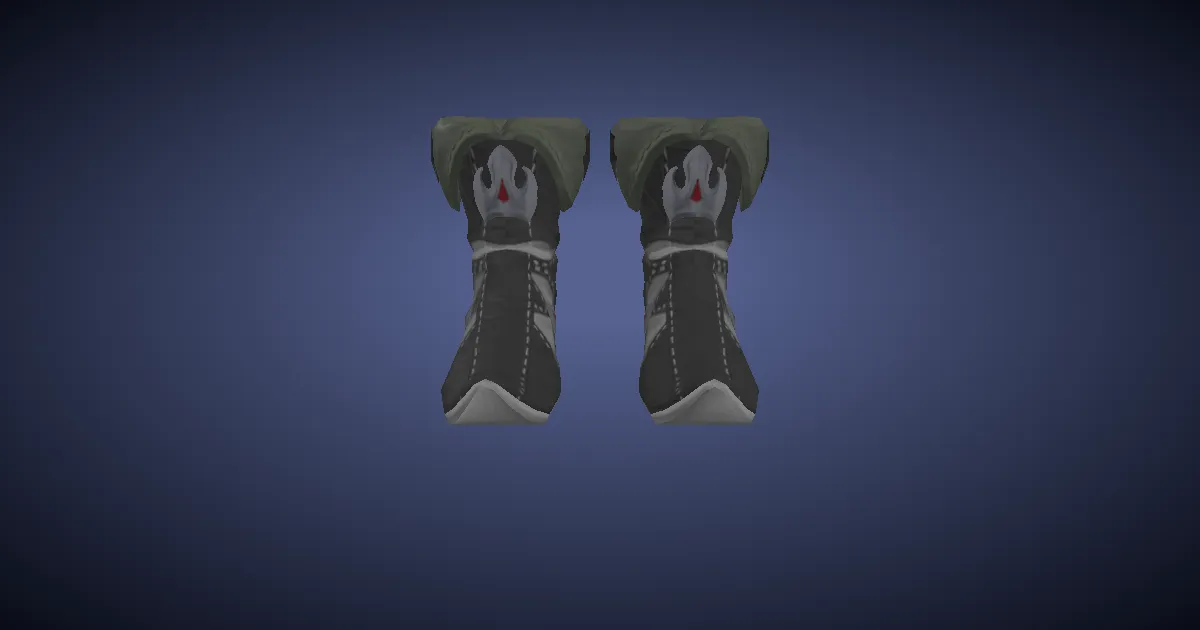 Archaeoskin Shoes of Casting - 3D render