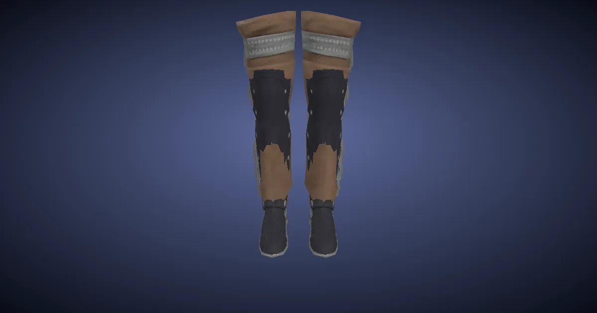 Iron-plated Jackboots - 3D render