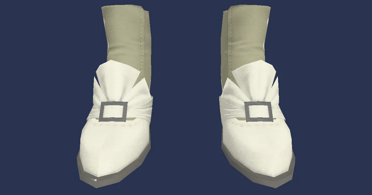 Velveteen Gaiters - 3D render