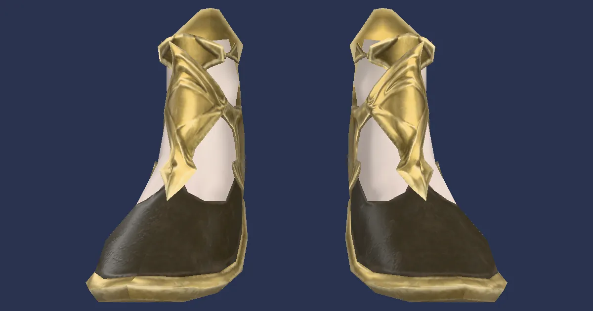 3D-Ansicht von Choral-Sandalen