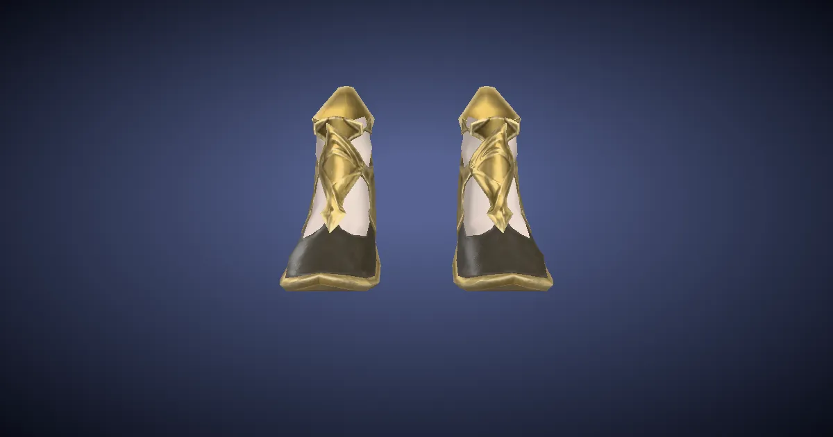 Rendu 3D de Cothurnes du chantre