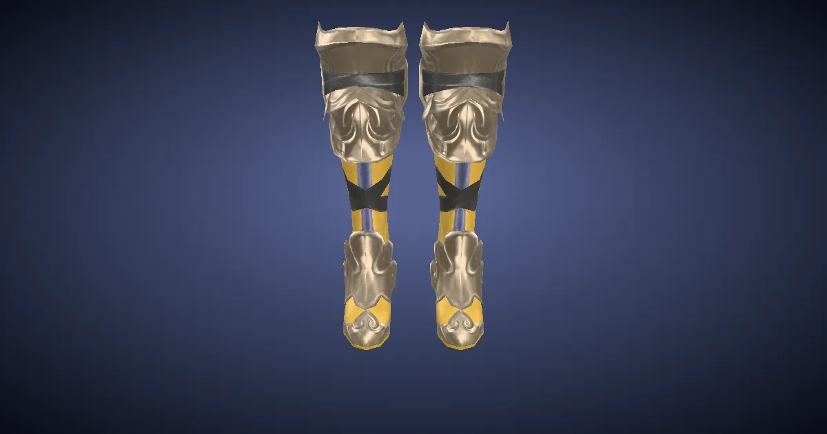 Temple Boots - 3D render