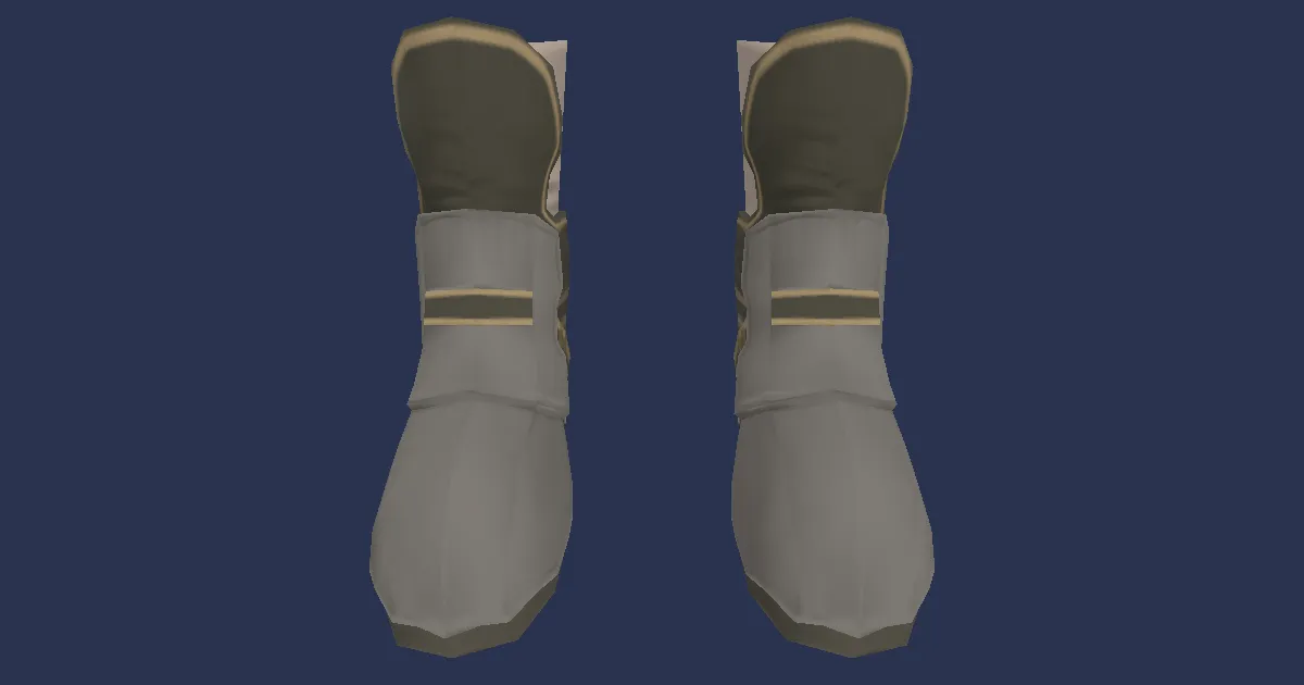 Rendu 3D de Bottes de travail de mineur