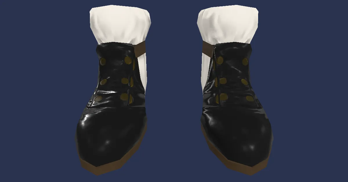 Rendu 3D de Guêtres de cuisinier
