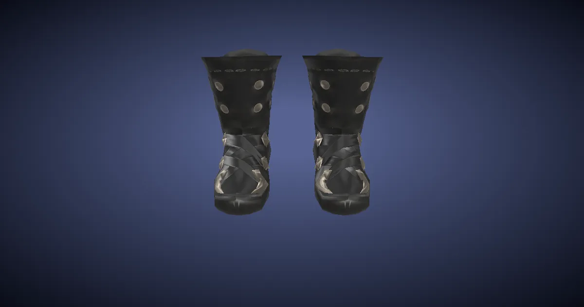Rendu 3D de Bottes roegadynes