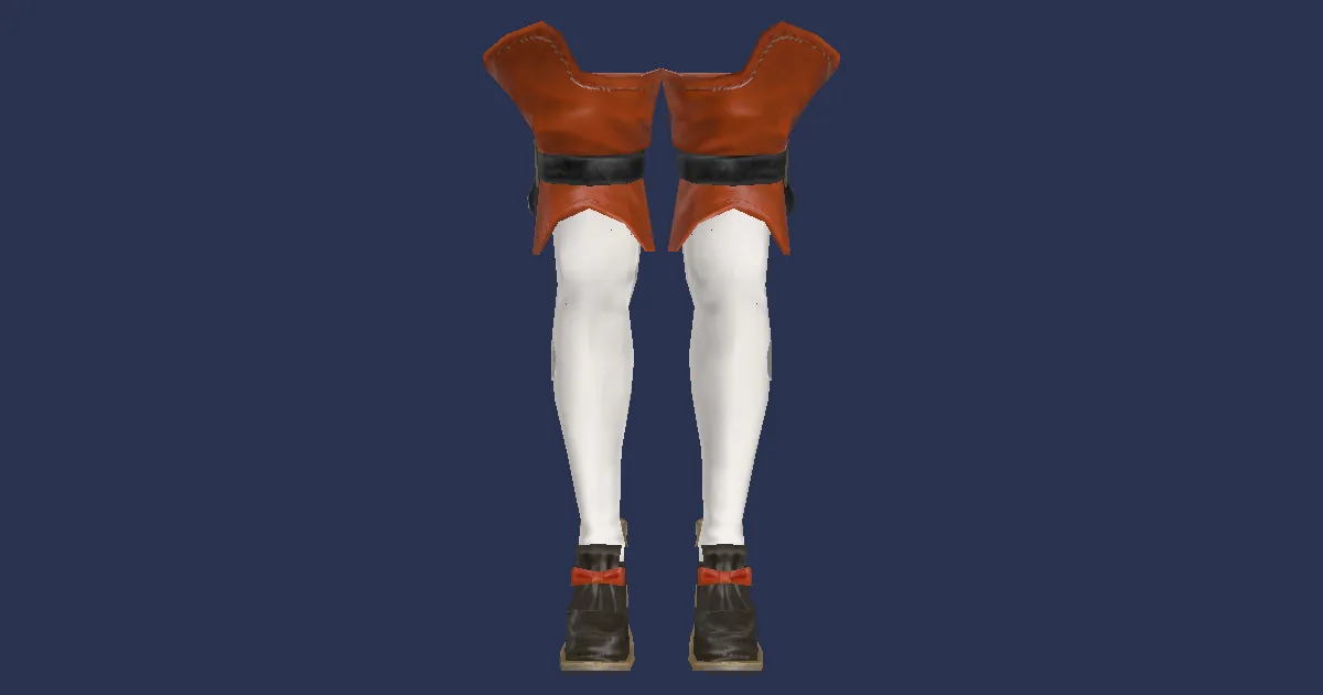 3D-Ansicht von Gelehrten-Stiefel