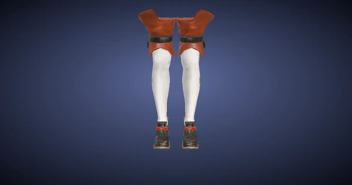 Scholar's Boots - 3D render