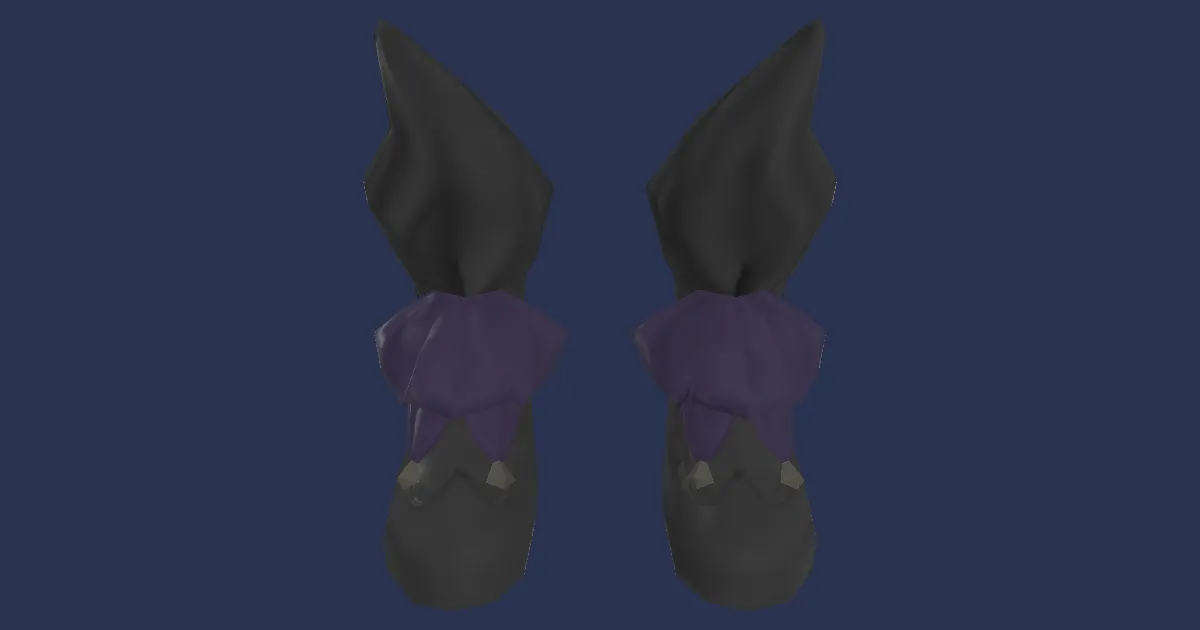 Serpentskin Bootlets of Casting - 3D render