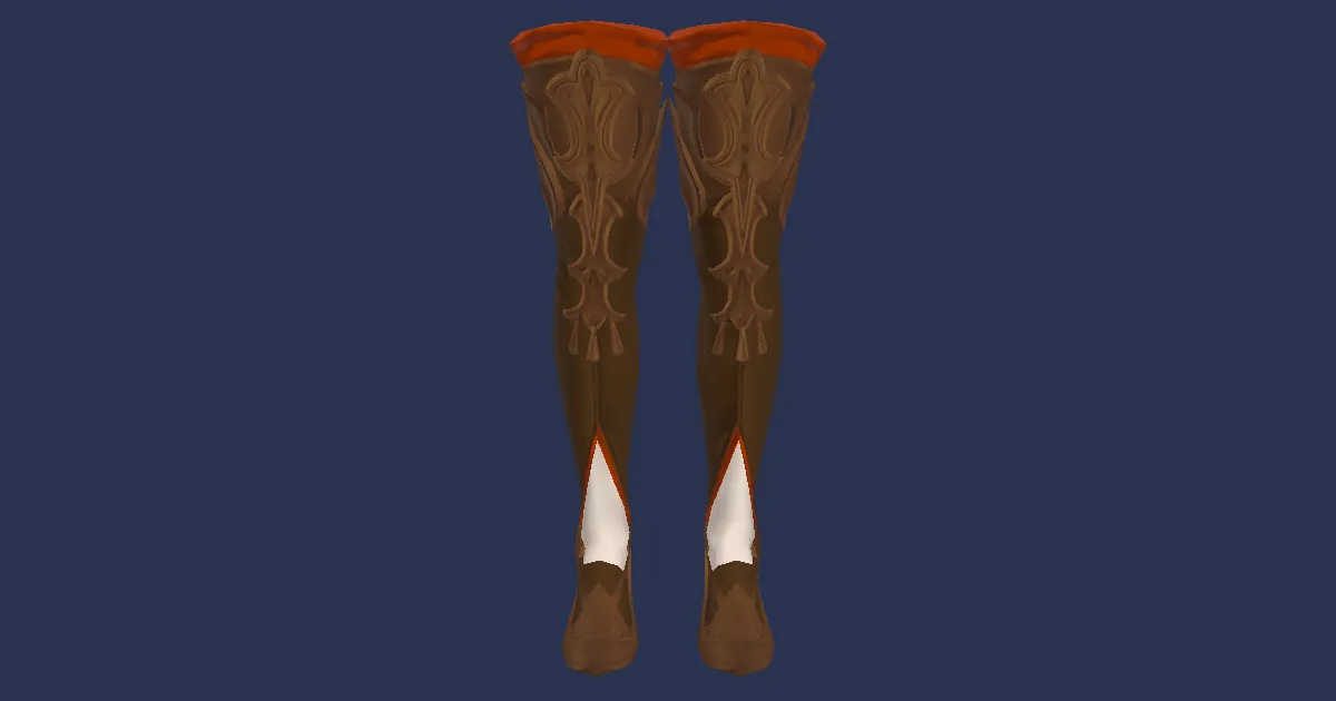 3D-Ansicht von Aurora-Stiefel