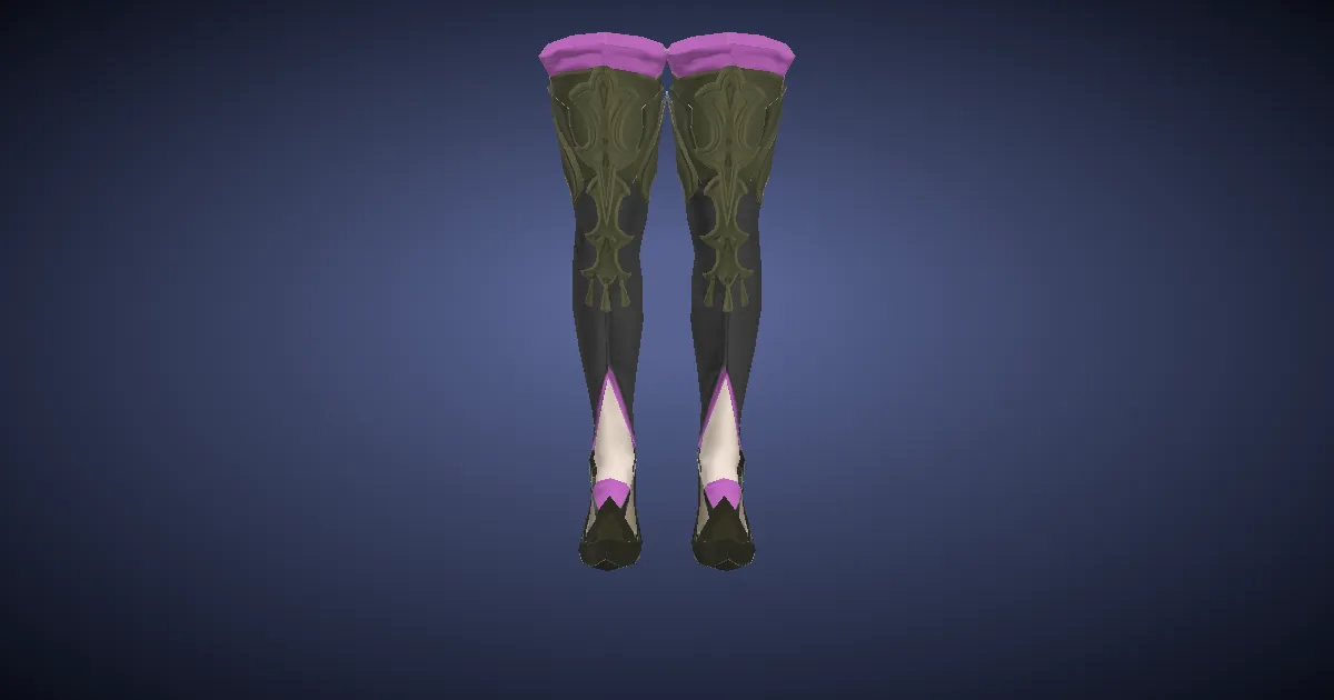 3D-Ansicht von Dämmerstiefel