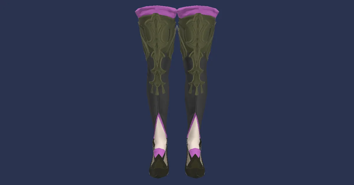 3D-Ansicht von Dämmerstiefel