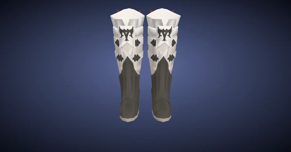 Rendu 3D de Bottes de travail de haubergier améliorées
