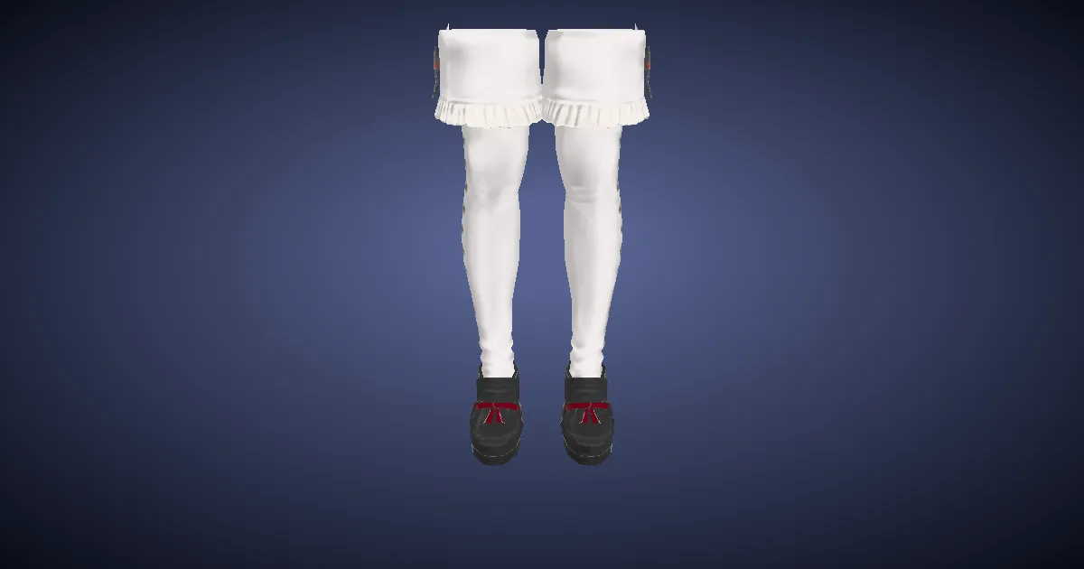 3D-Ansicht von Antiquierte Schuhe des Orators