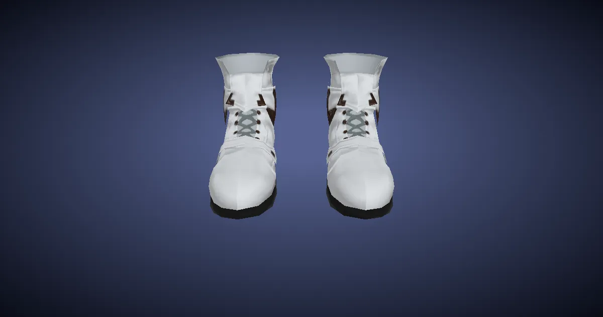 Rendu 3D de Chaussures des créations en cuir de kumbhira