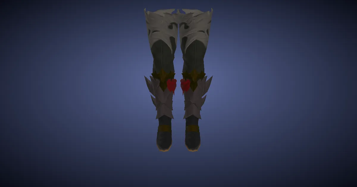 3D-Ansicht von Modifizierte Manufaktur-Kniestiefel des Spähens