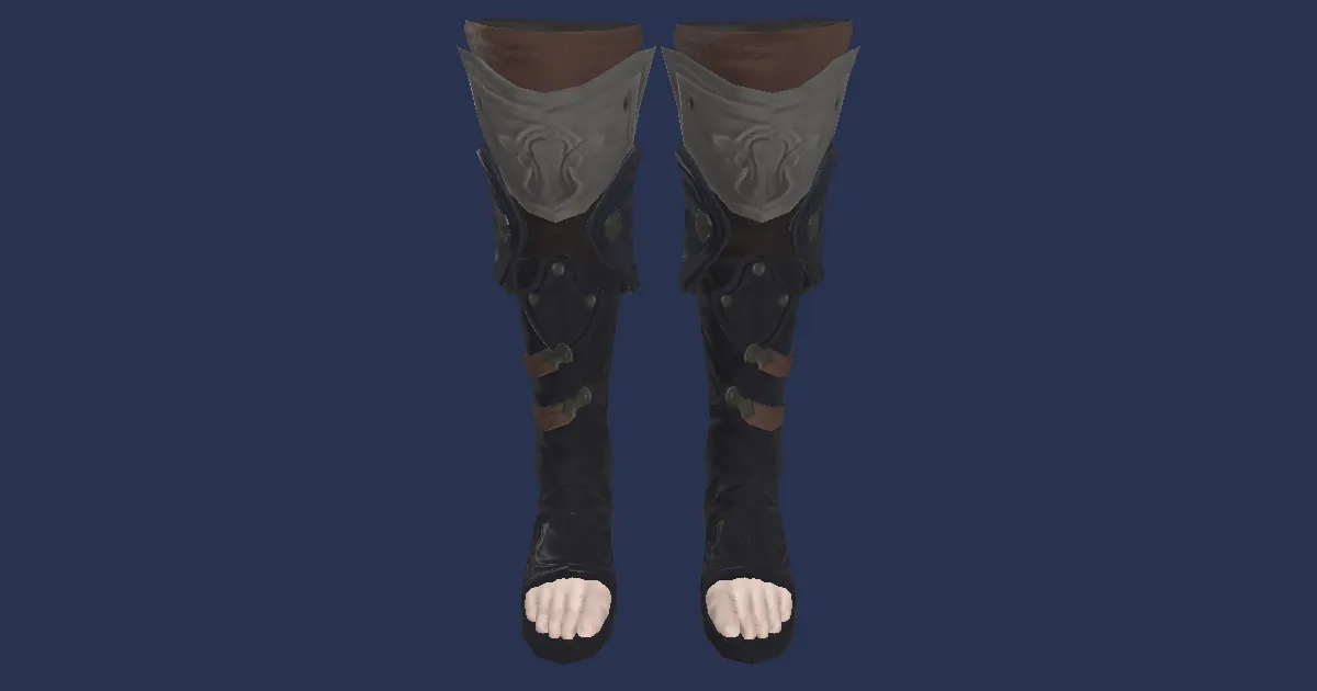 3D-Ansicht von Molybdän-Stiefel des Verstümmelns