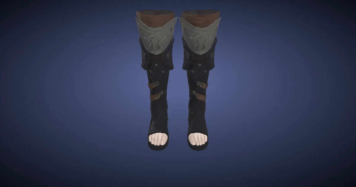 3D-Ansicht von Molybdän-Stiefel des Verstümmelns