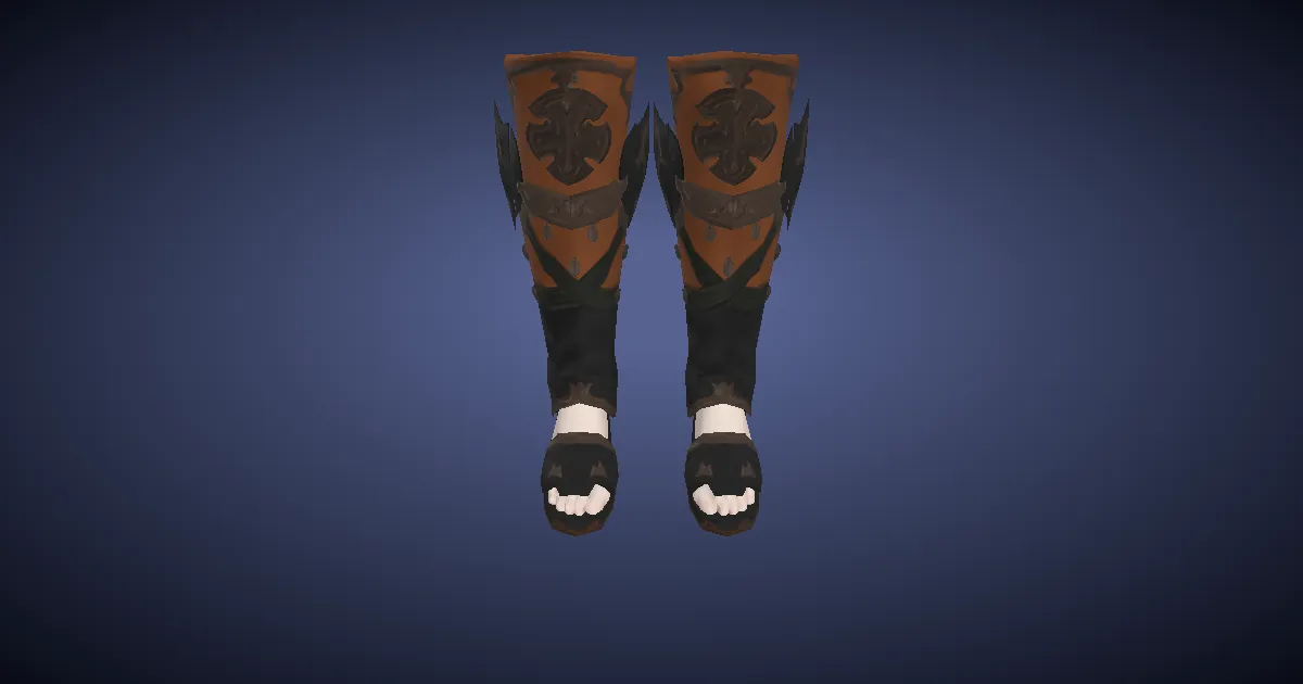 Zonureskin Caligae of Fending - 3D render