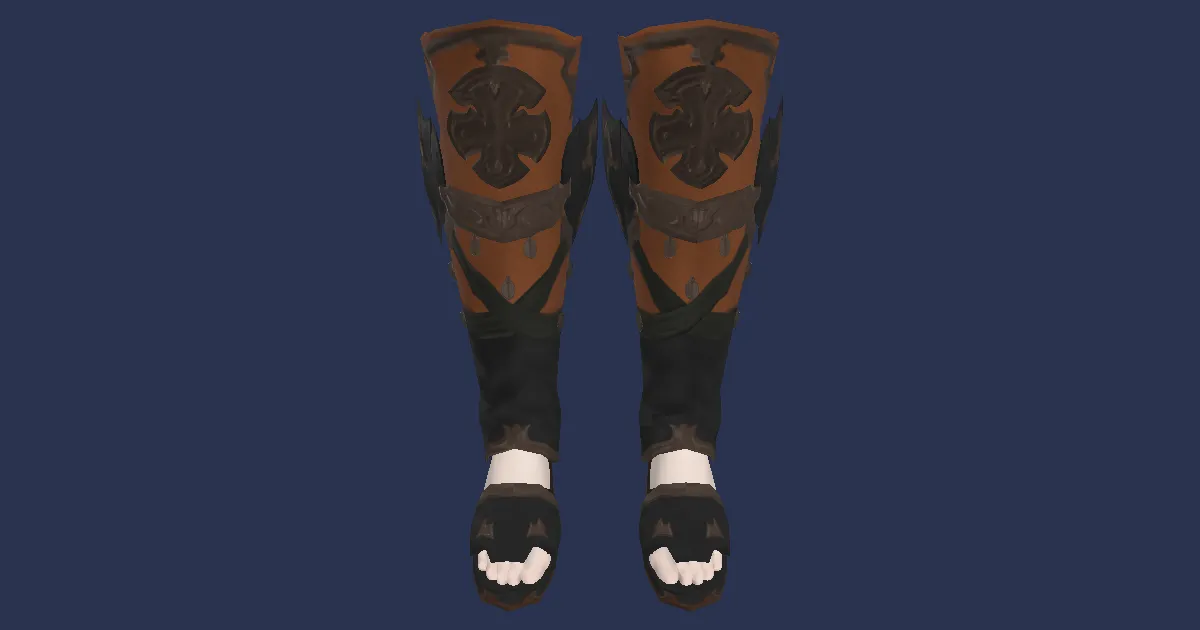 Zonureskin Caligae of Fending - 3D render
