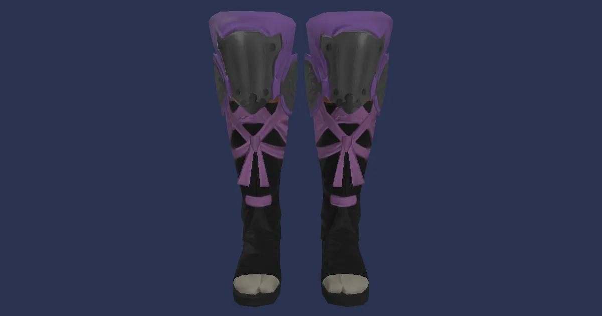 Loboskin Caligae of Striking - 3D render