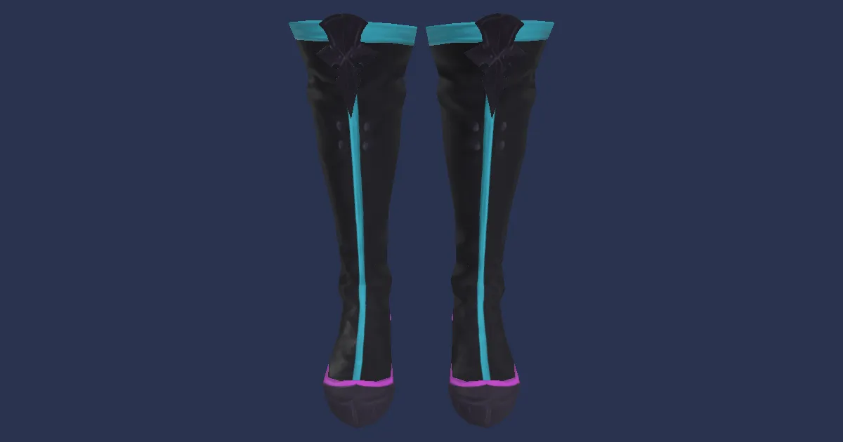 Saigaskin Boots of Maiming - 3D render