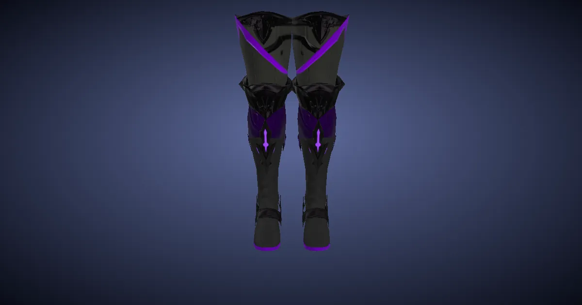 Rendu 3D de Jambards d'éclaireur de Ra'Kaznar