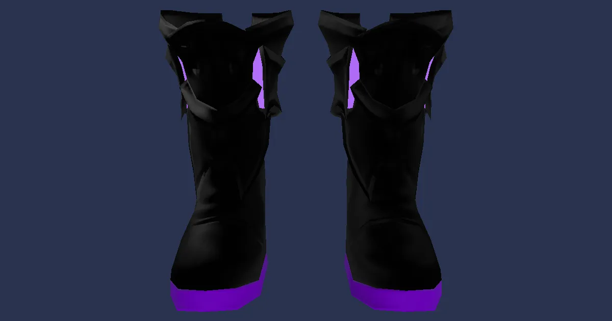 Gargantuaskin Shoes of Casting - 3D render